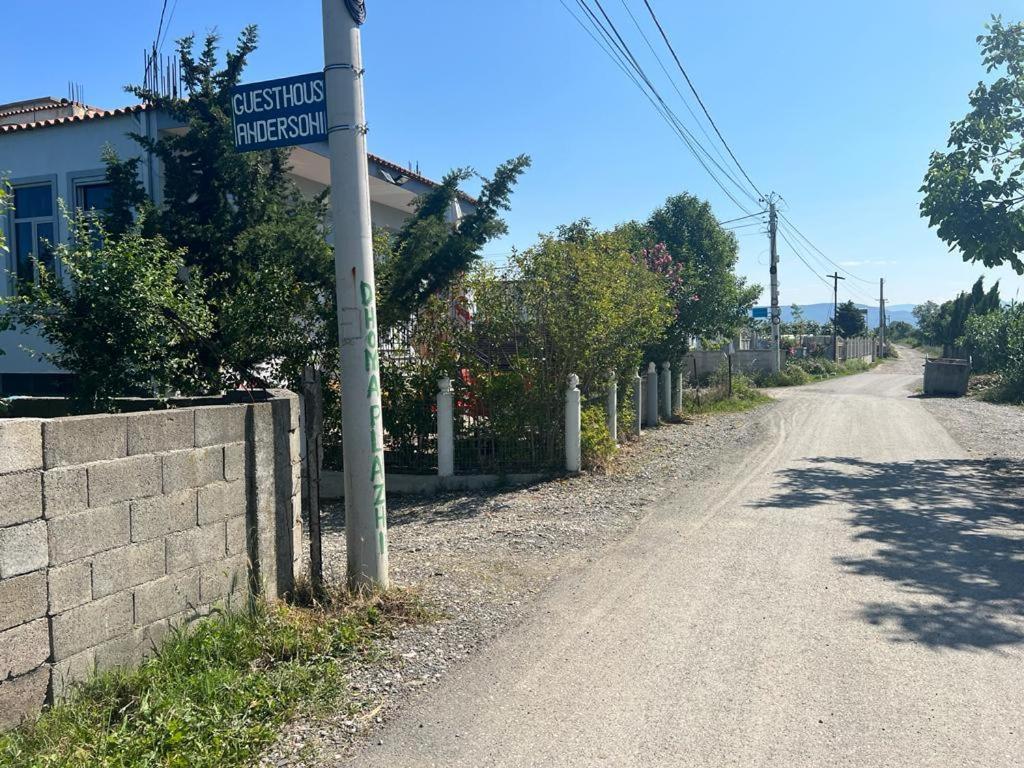 Guest House Andersoni Dhoma Plazhi Andersoni Shen Ded Gjoni Екстериор снимка
